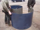 Разборная форма 1,5 метра для железобетонных колодезных колец