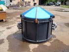Форма для изготовления бетонных колец