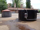 Форма для изготовления бетонных колец
